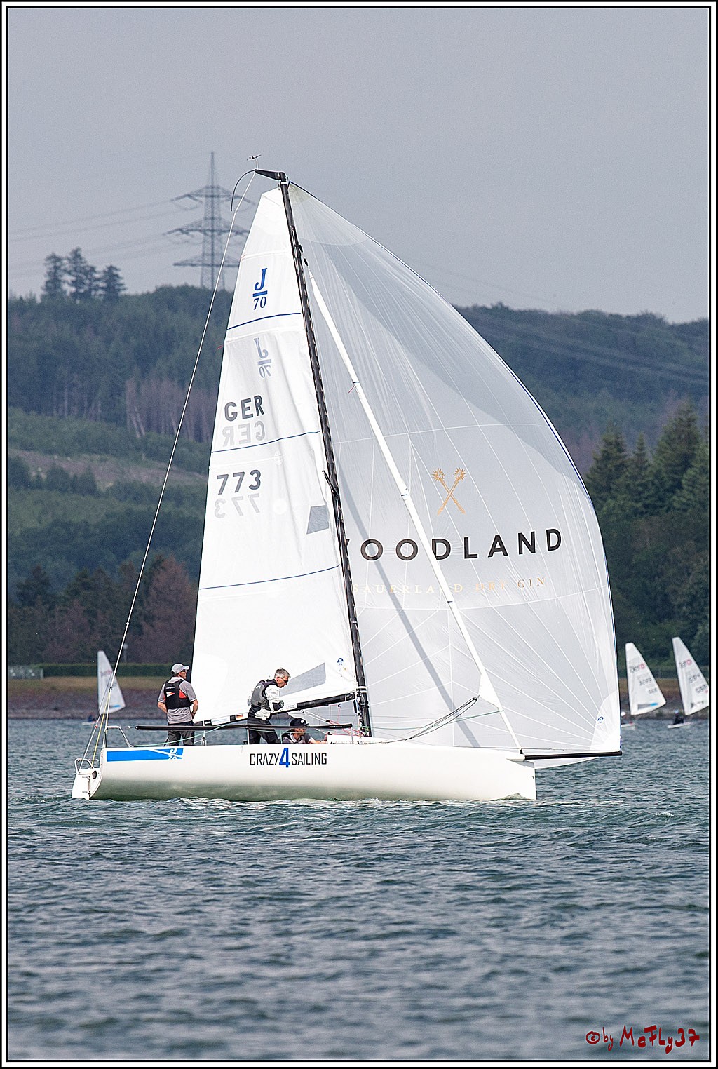 J70 - WOODLAND, 12.06.2021 Segelboot; Segeln; Woodland; Spinnaker; J70; Sorpesee; Sauerland